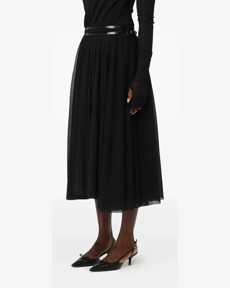 Philosophy Di Lorenzo Serafini pleated skirt - Schwarz Schwarz