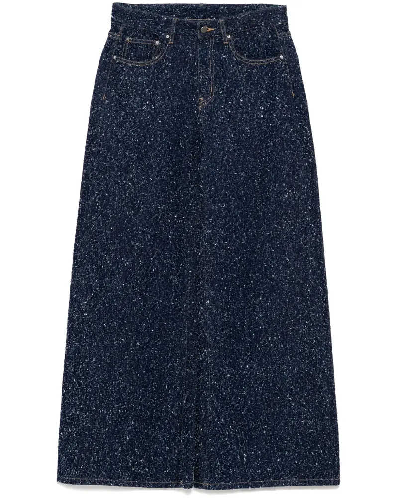 JNBY Weite Jeans mit Reißverschluss - Blau Blau