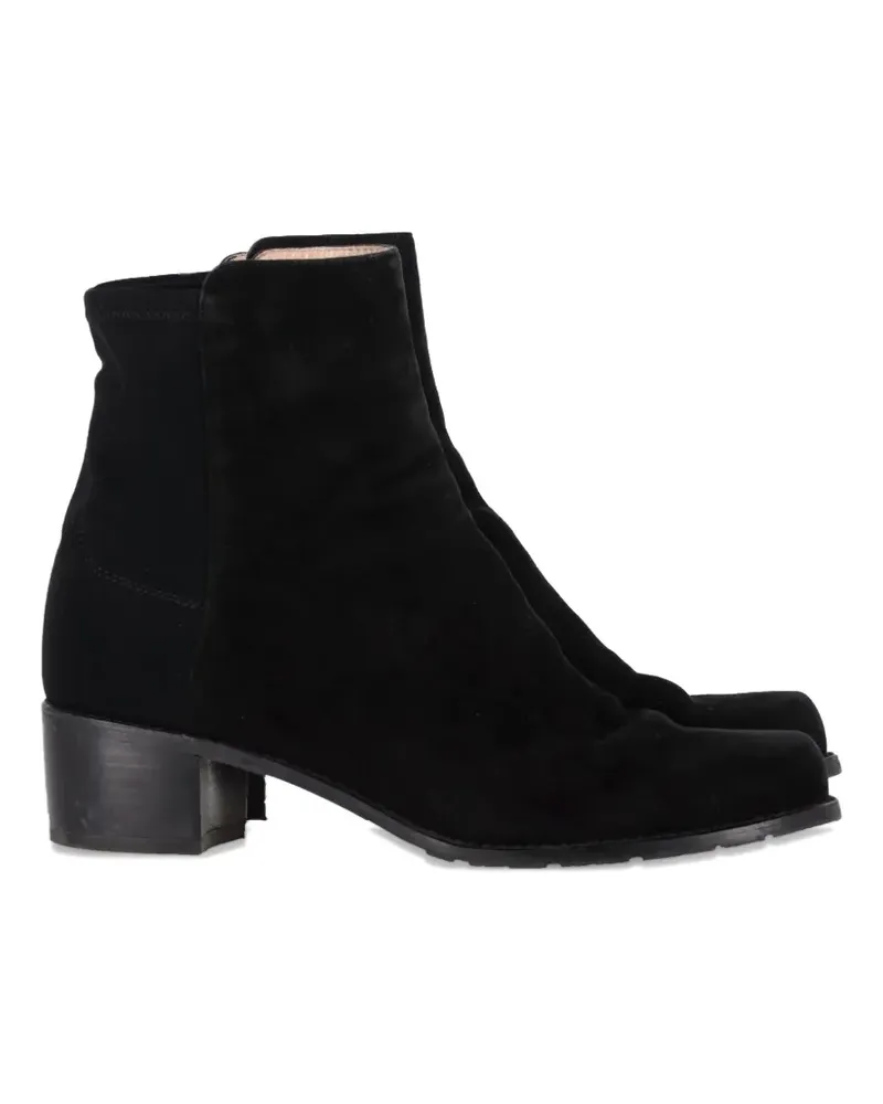 Stuart Weitzman round-toe ankle boots - Schwarz Schwarz