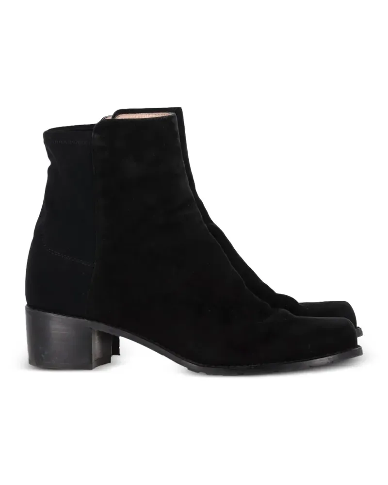 Stuart Weitzman round-toe ankle boots - Schwarz Schwarz