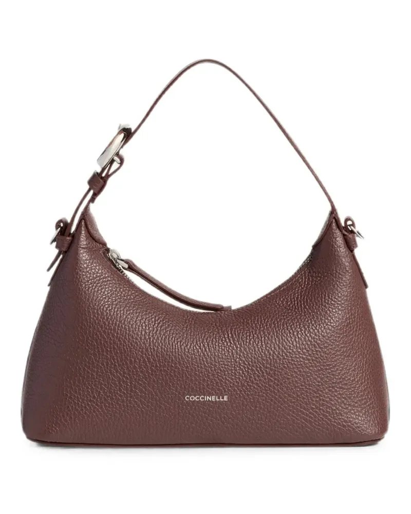 Coccinelle Tote Bag aus gekörntem Leder - Rot Rot
