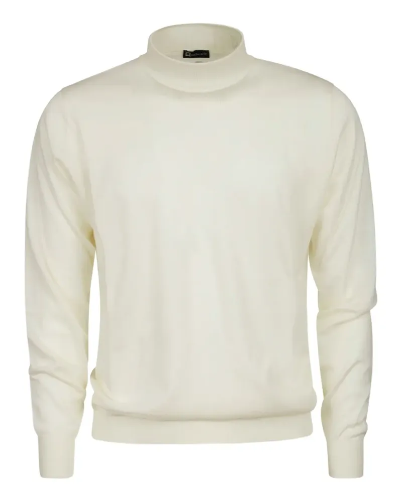 Alpha Industries Pullover mit Rollkragen - Weiß Weiß