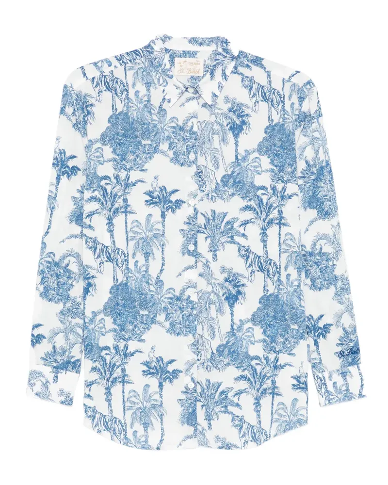MC2 Saint Barth Brigitte toile de shirt - Weiß Weiß