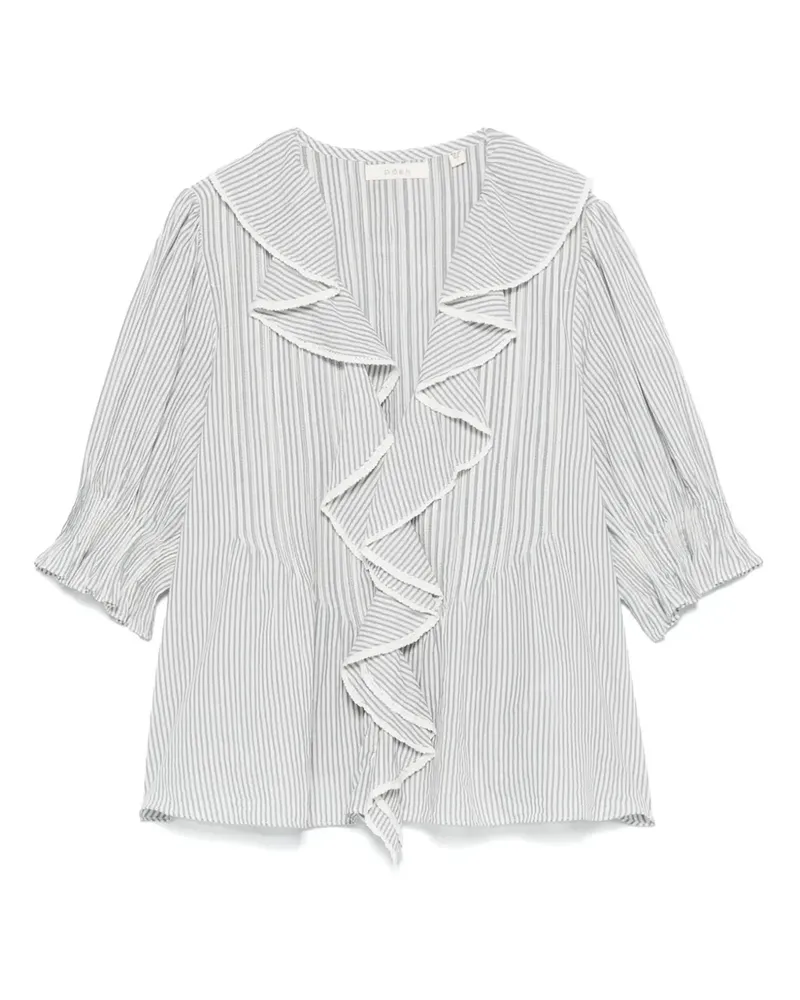 DÔEN Henri Hemd - Grau Grau