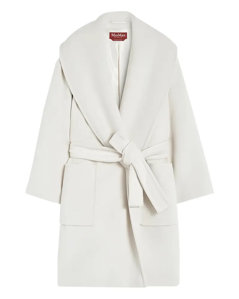 Max Mara shawl lapels coat - Nude Nude
