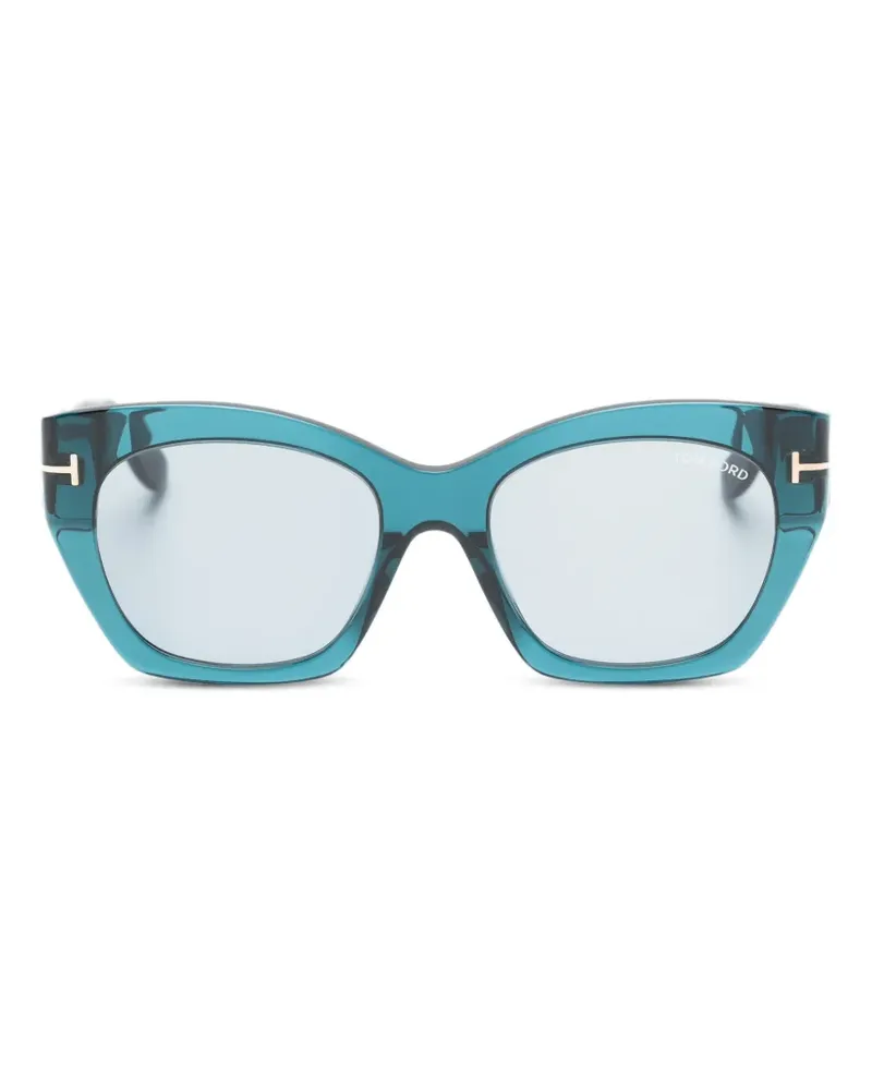 Tom Ford Joni 02 Cat-Eye-Sonnenbrille - Blau Blau