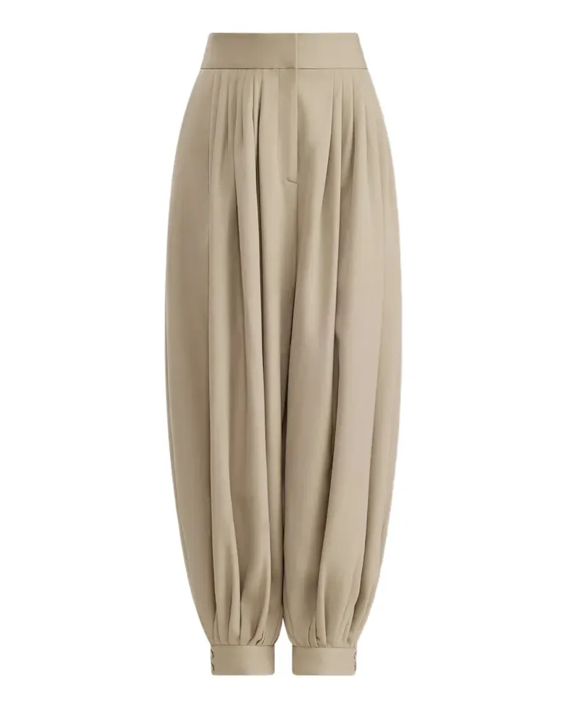 Altuzarra Plissierte Hose - Nude Nude