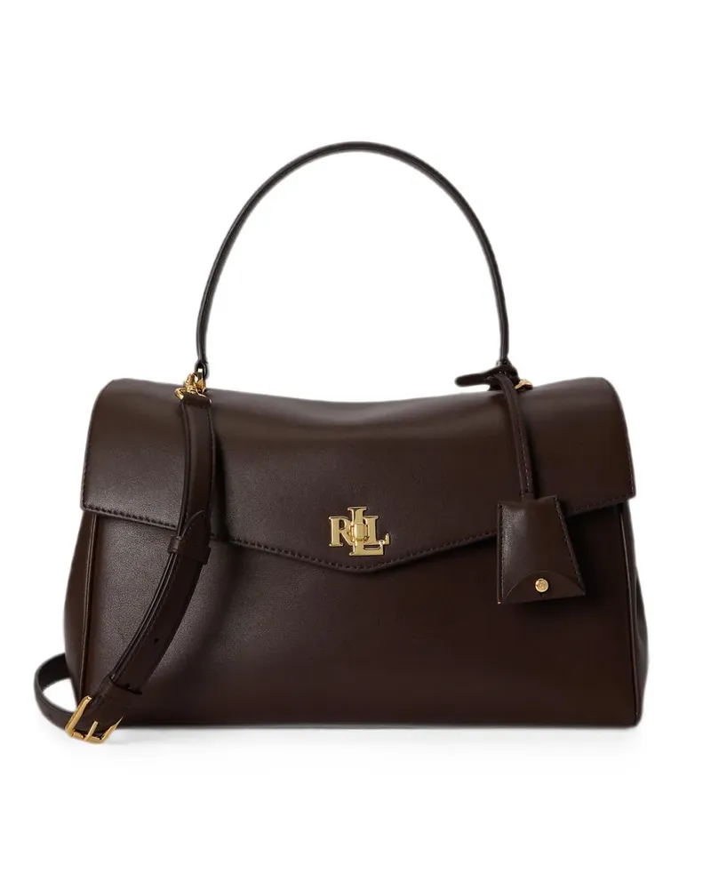 Ralph Lauren Shopper mit Logo-Schild - Braun Braun