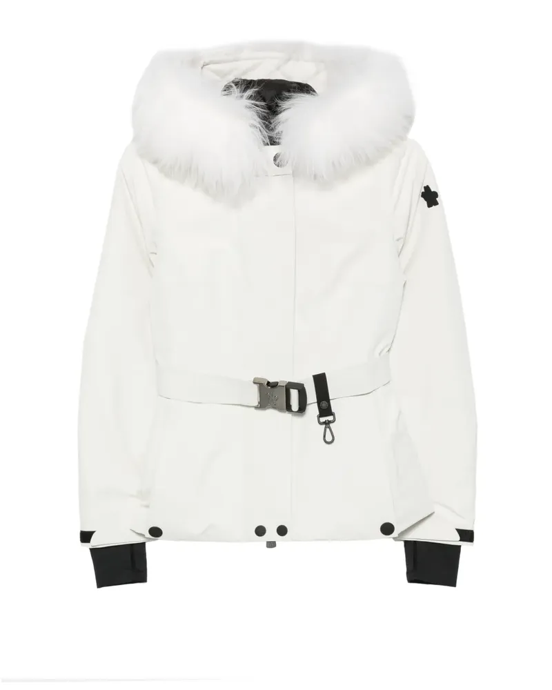 Moncler Laplance Jacke mit Gürtel - Weiß Weiß