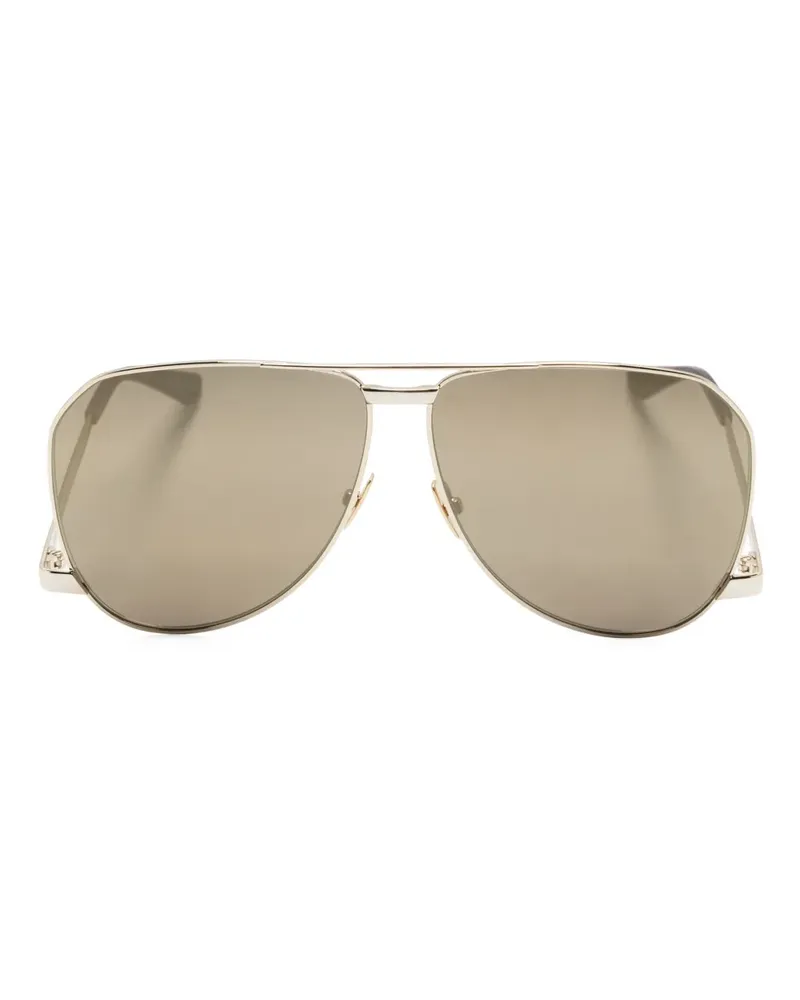 Saint Laurent Getönte Pilotenbrille - Gold Gold