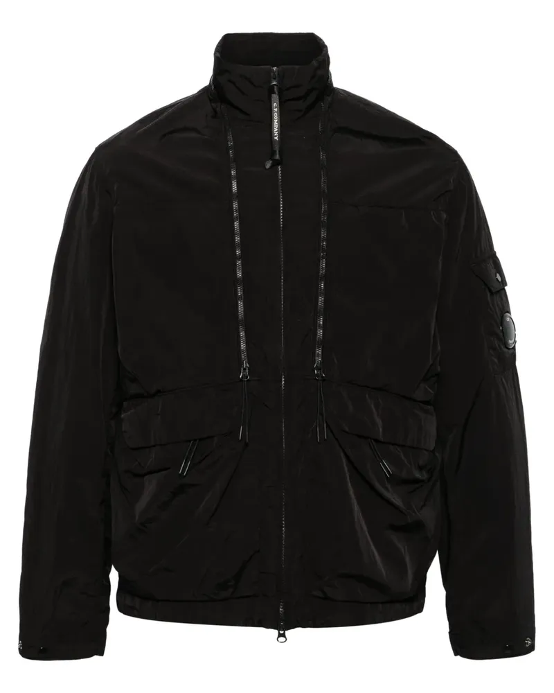 C.P. Company Chrome-R Kapuzenjacke mit Lens-Detail - Schwarz Schwarz