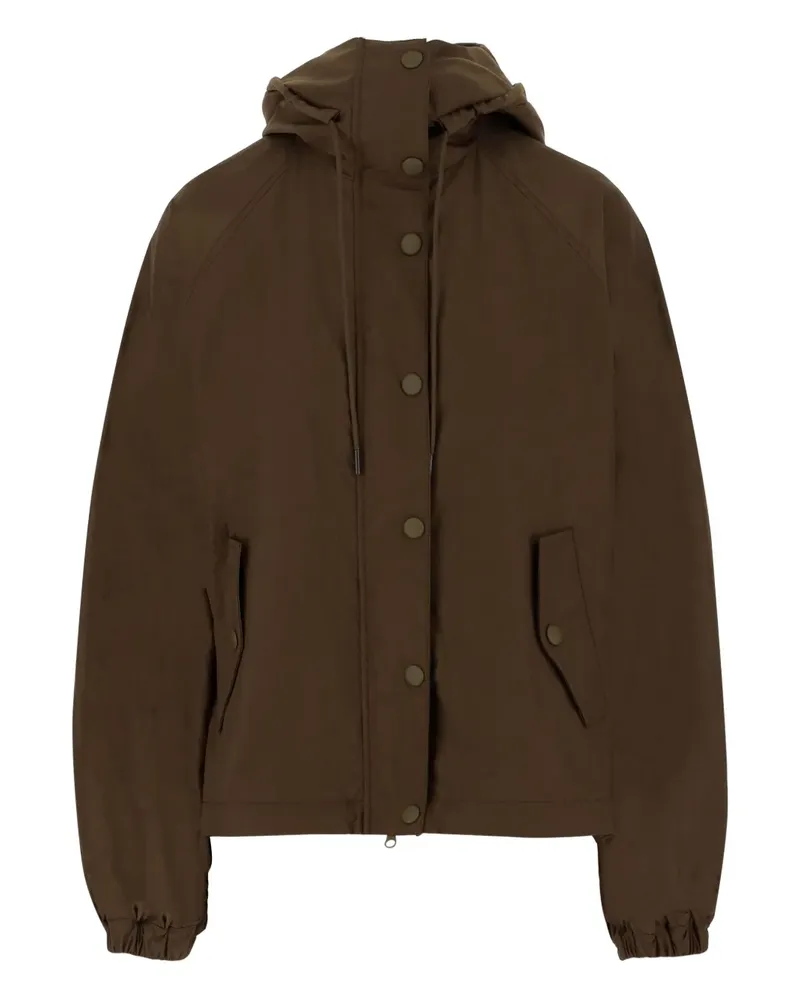 ASPESI Jacke mit Kapuze - Braun Braun