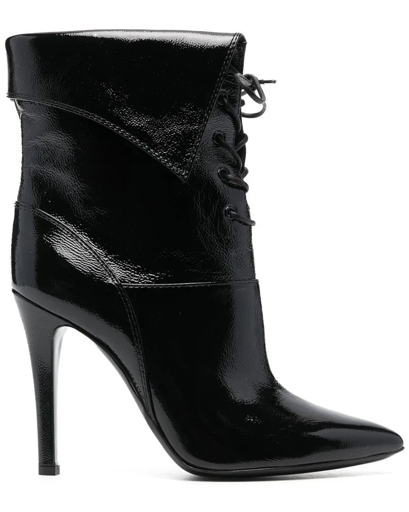 Philosophy Di Lorenzo Serafini Spitze Stiefel 110mm Schwarz