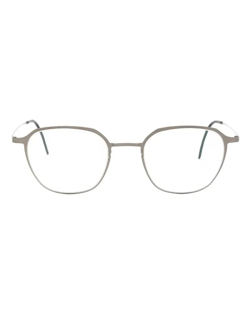 Lindberg Blok 4251 Brille mit eckigem Gestell - Grau Grau
