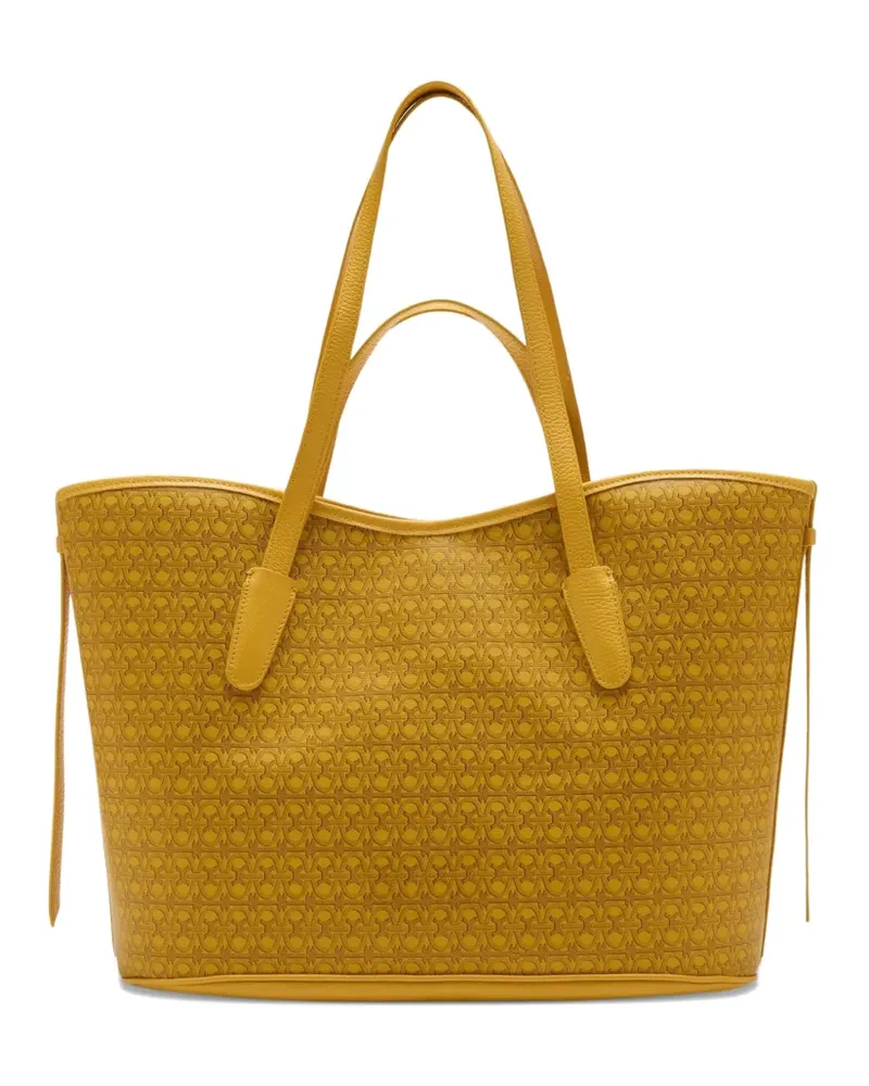 Coccinelle Never Without monogram tote bag - Gelb Gelb