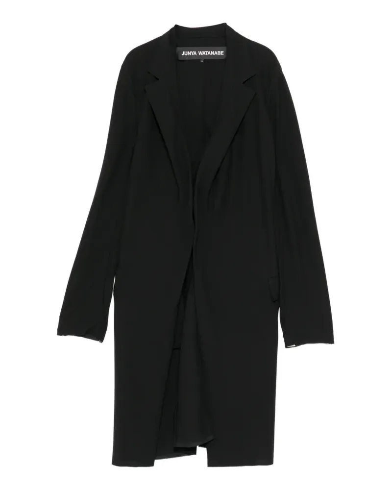 Junya Watanabe Georgette-Jacke - Schwarz Schwarz