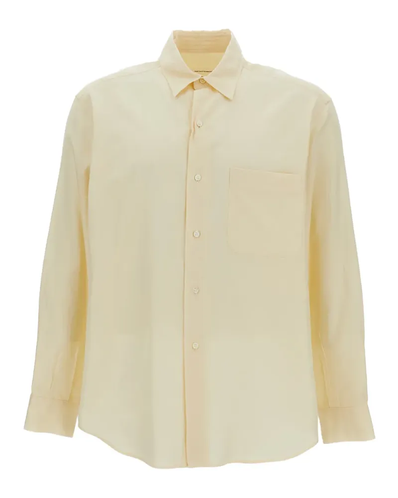 Kaptain Sunshine Hemd mit Brusttaschen - Nude Nude