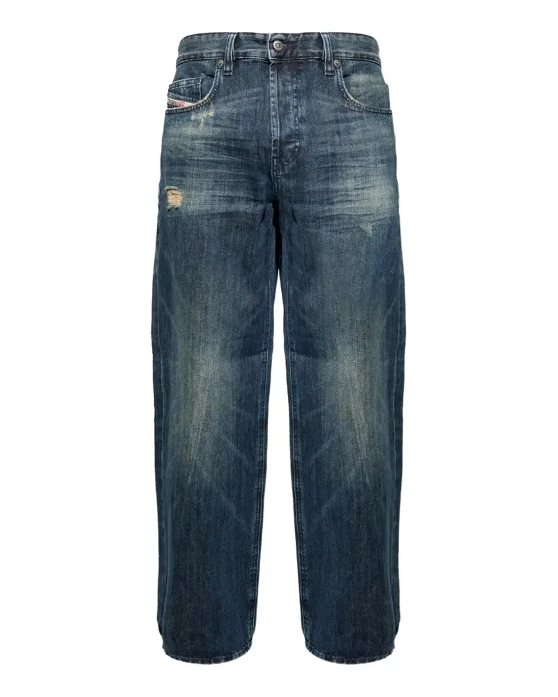 Diesel 2001 weite D-Macro Jeans - Blau Blau