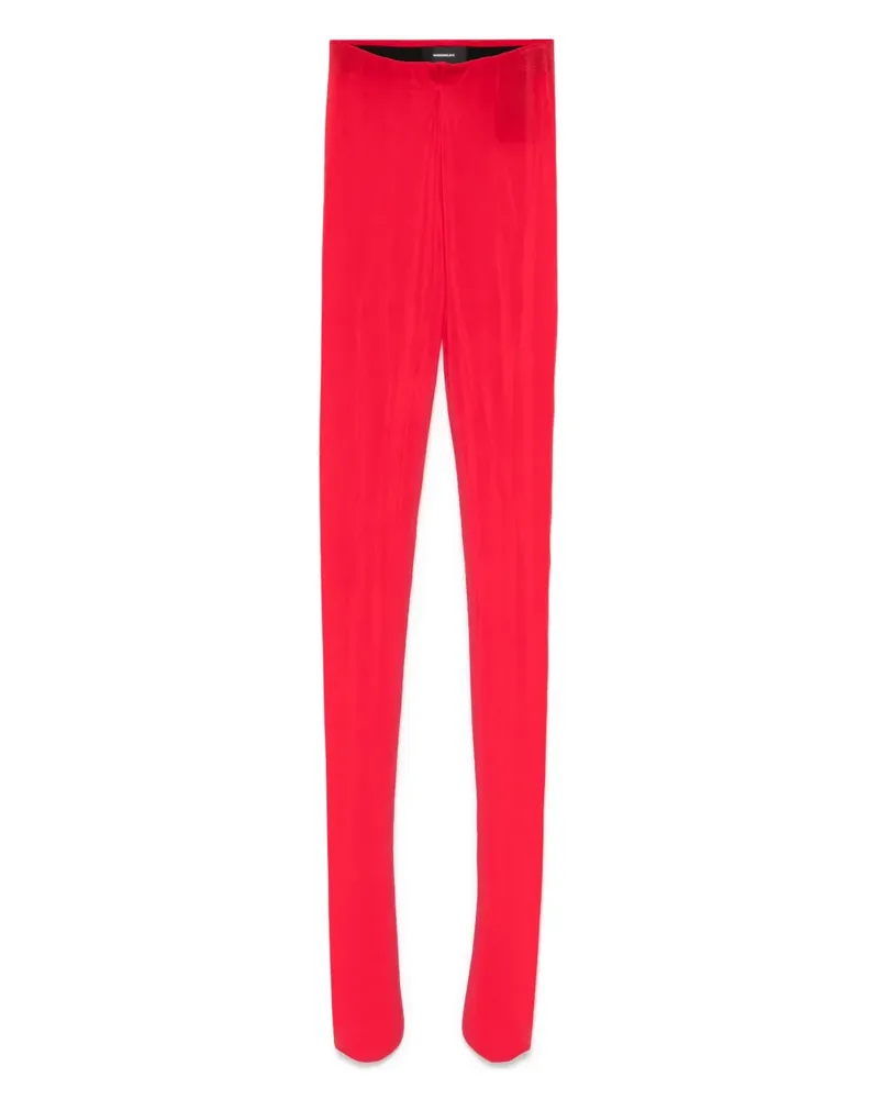 WARDROBE.NYC Klassische Strumpfhose - Rot Rot