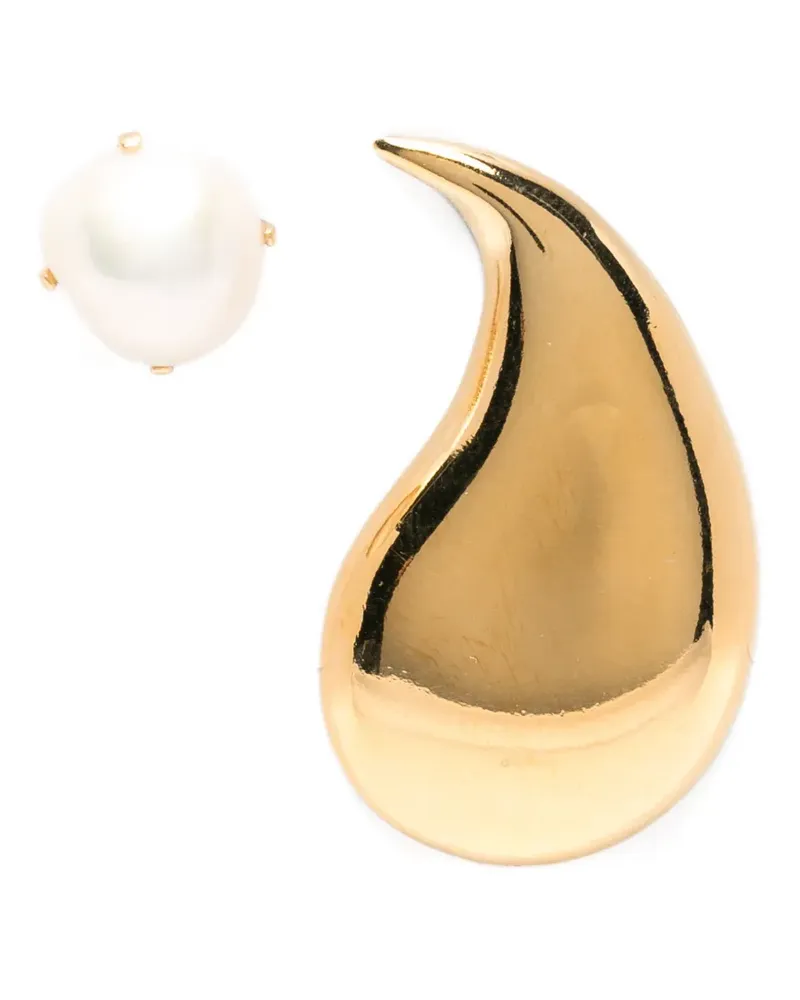 Wouters & Hendrix pearl-embellishment earrings - Gold Gold