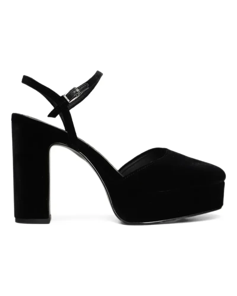 Bibi Lou Ziel Pumps mit Plateau - Schwarz Schwarz