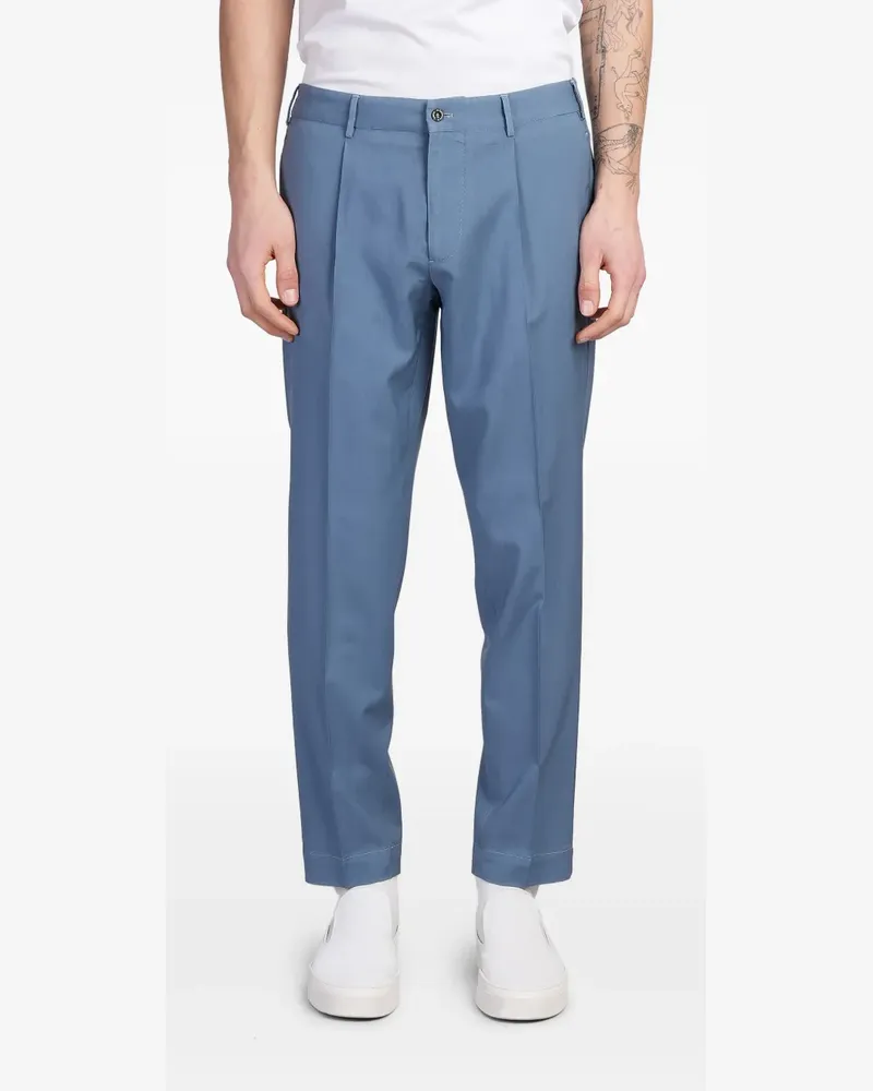 Biagio Santaniello Plissierte Hose - Blau Blau