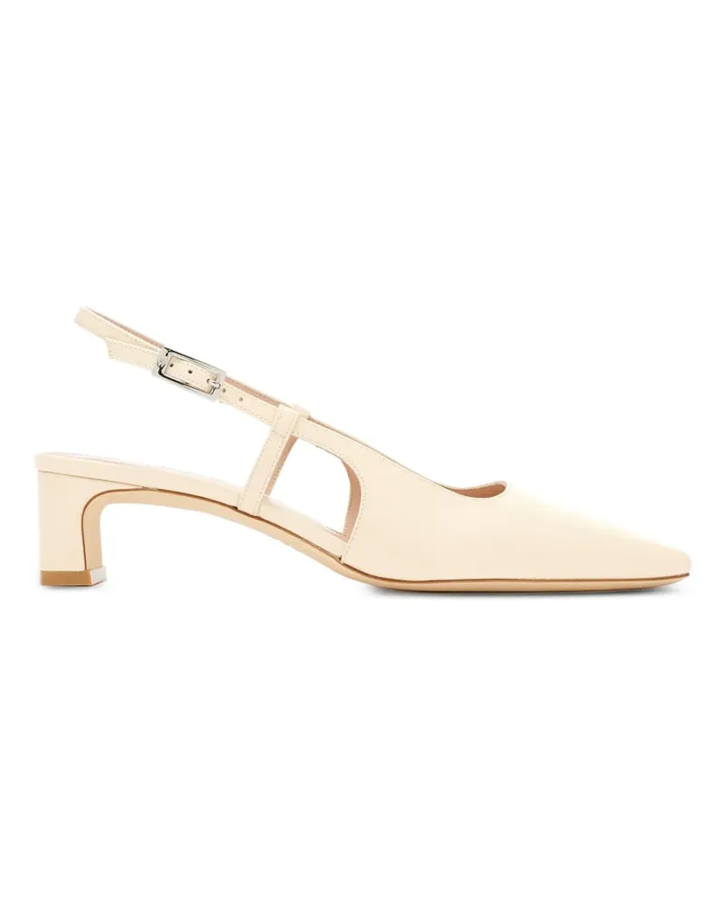 Stuart Weitzman Babette Slingback-Pumps - Nude Nude