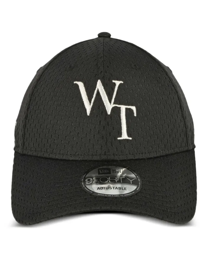 WTAPS 9Forty Baseballkappe mit Logo-Stickerei - Schwarz Schwarz