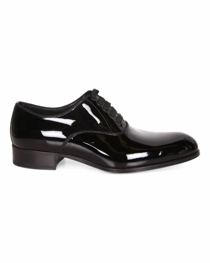 Tom Ford Edgar leather lace-up shoes - Schwarz Schwarz