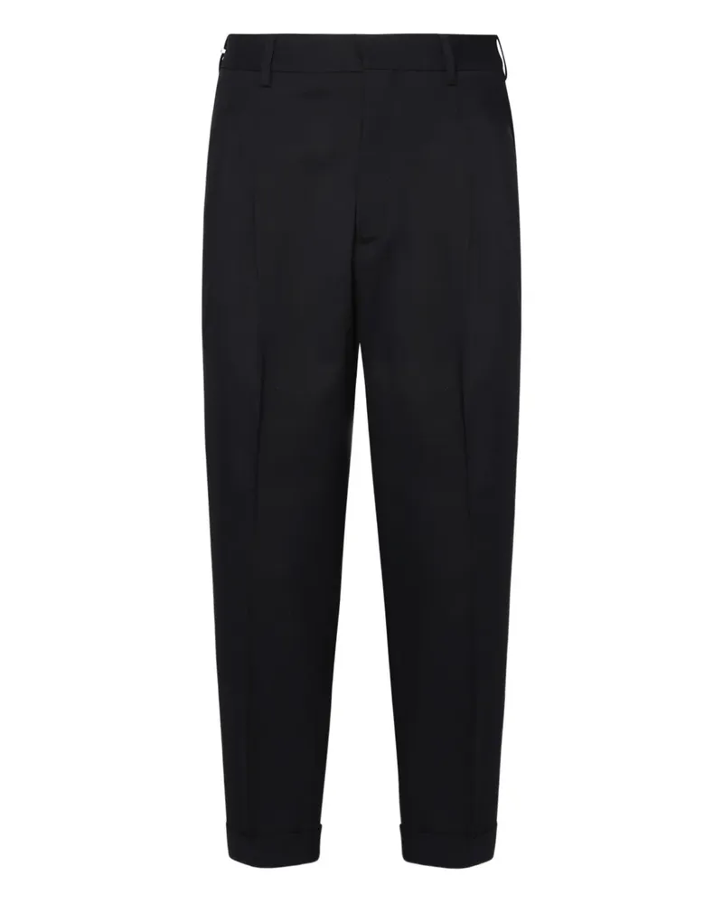 Be Able Hose mit Bundfalten - Schwarz Schwarz
