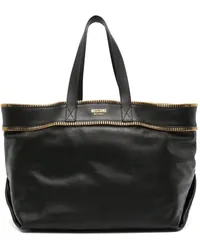 Moschino Handtasche aus Leder Schwarz