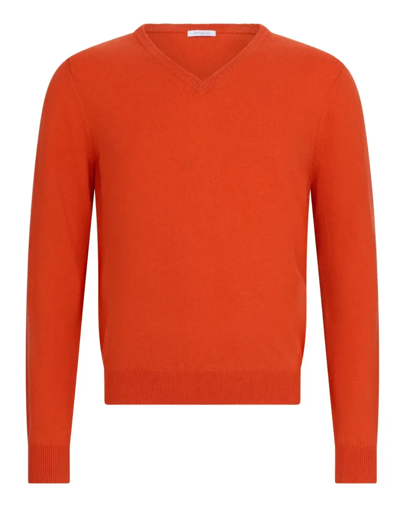 Malo V-neck sweater - Orange Orange