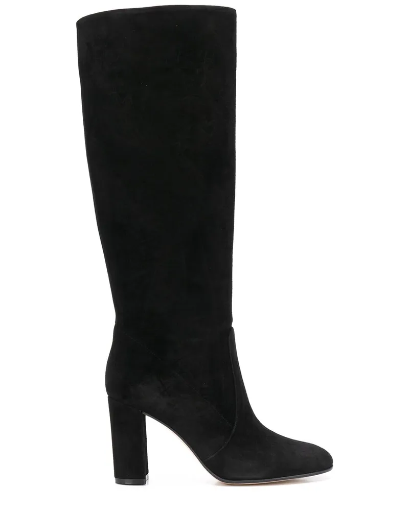 Gianvito Rossi Kniehohe Stiefel - Schwarz Schwarz
