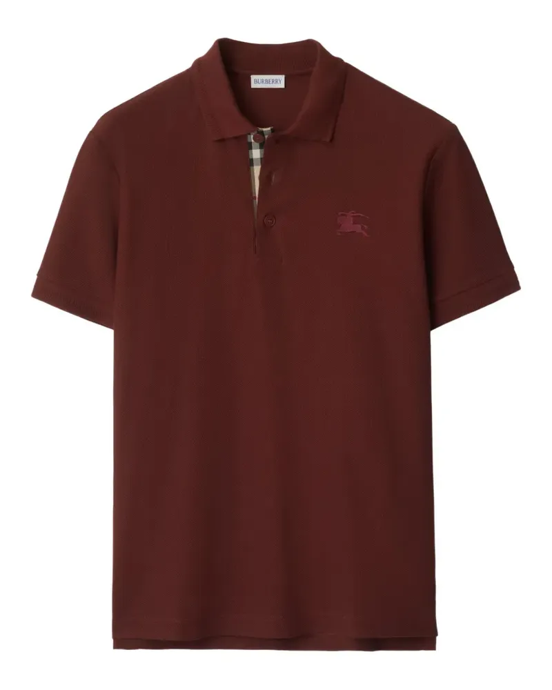 Burberry cotton polo shirt - Rot Rot