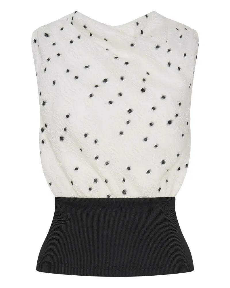 Anna Quan Maddy Bluse - Weiß Weiß