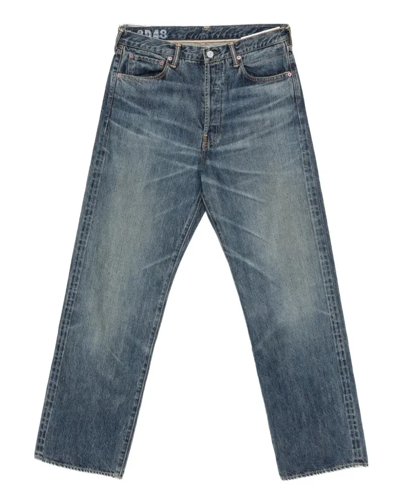 Visvim Social Sculpture 01 wide-leg jeans - Blau Blau
