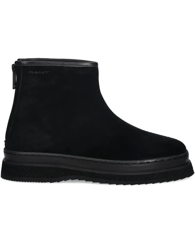 Gant Blistown platform zip boots - Schwarz Schwarz