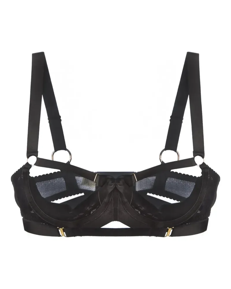Bordelle Gia' BH - Schwarz Schwarz
