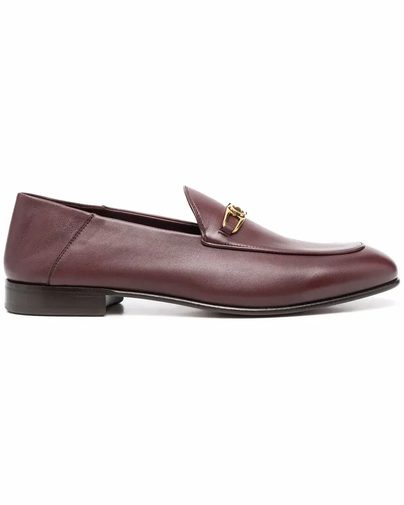 Ferragamo Melbourne Loafer mit Gancini-Schnalle - Rot Rot