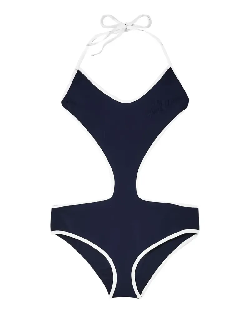 Miu Miu halter swimsuit - Blau Blau