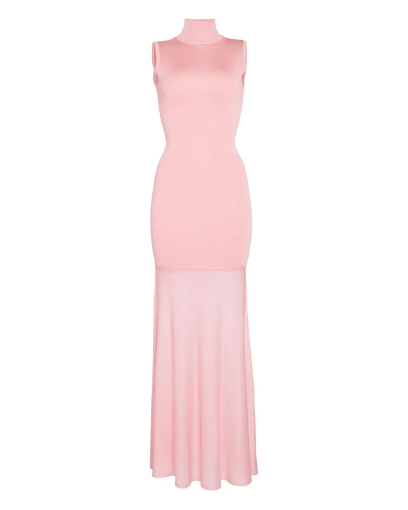 SER.O.YA Amine Maxikleid - Rosa Rosa