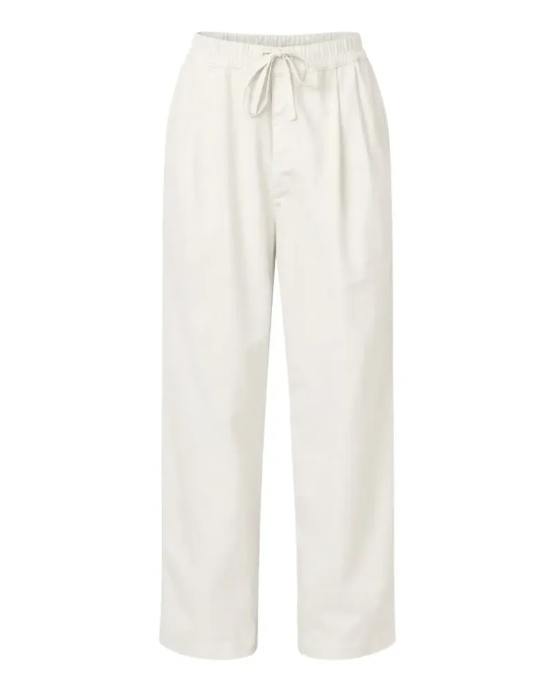 Officine Generale Hose mit Kordelzug - Weiß Weiß