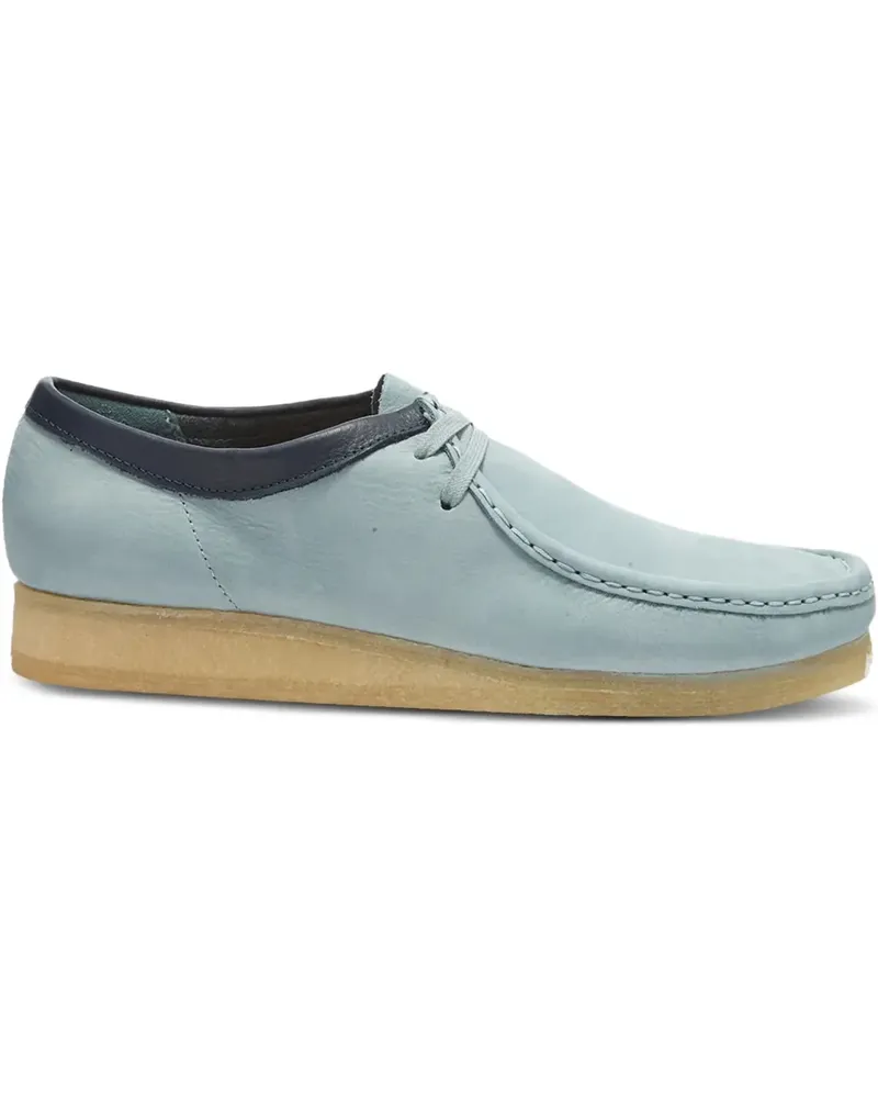 Clarks Wallabee Schnürstiefel - Blau Blau