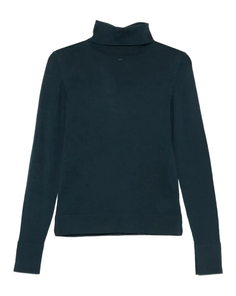 Patrizia Pepe Fly-plaque roll-neck sweater - Blau Blau