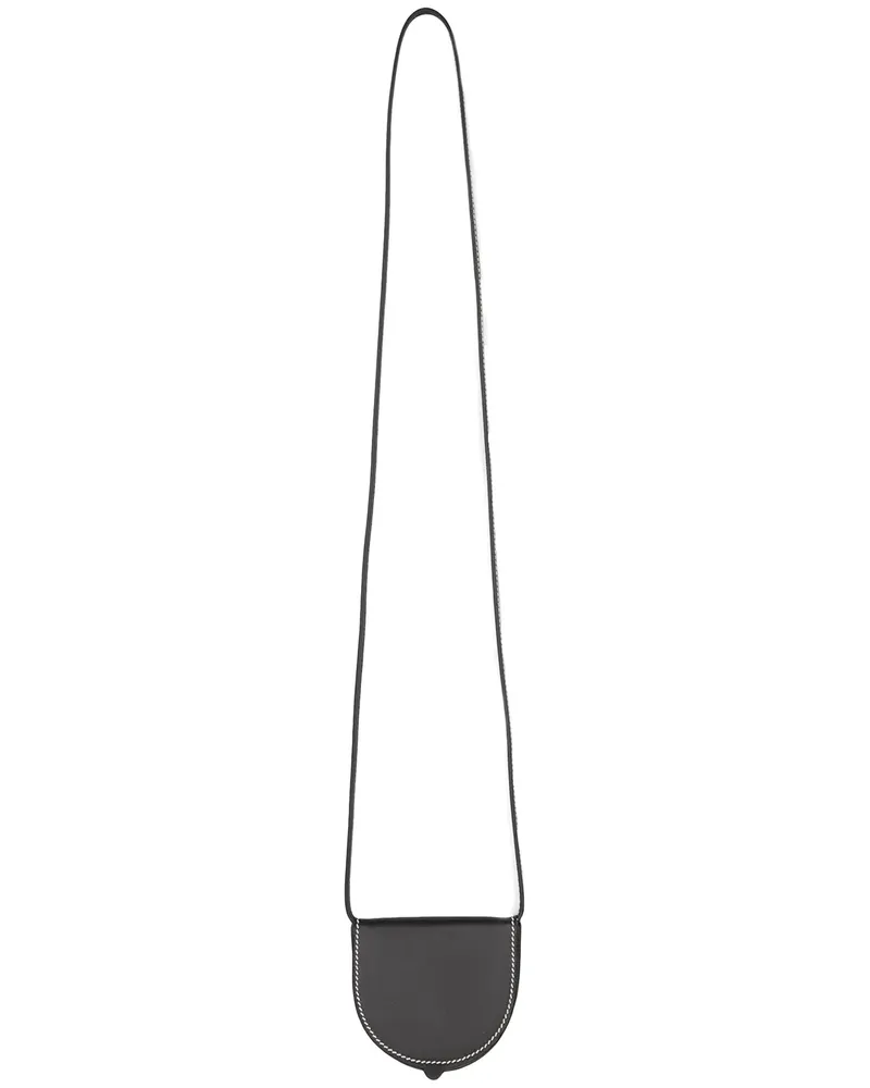 Loewe Heel' Mini-Tasche - Schwarz Schwarz
