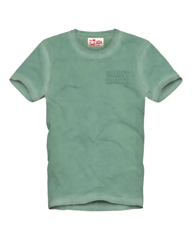 MC2 Saint Barth Portofino logo-embossed T-shirt - Grün Grün