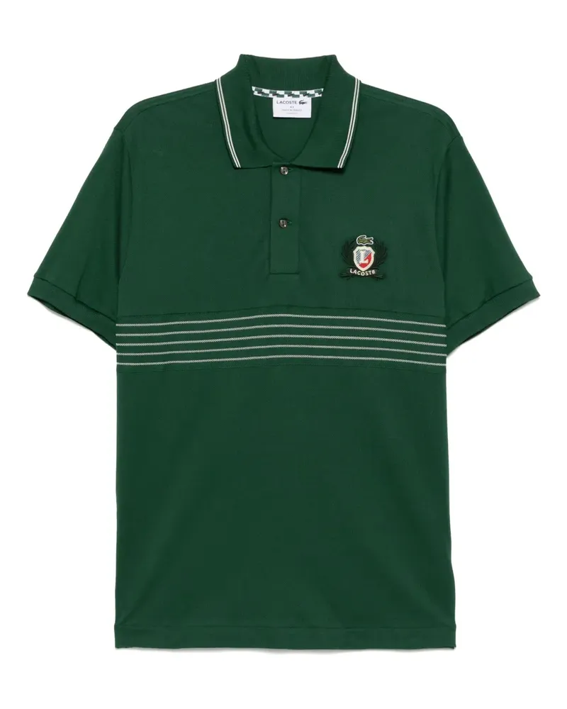 Lacoste Poloshirt mit Logo-Stickerei - Grün Grün