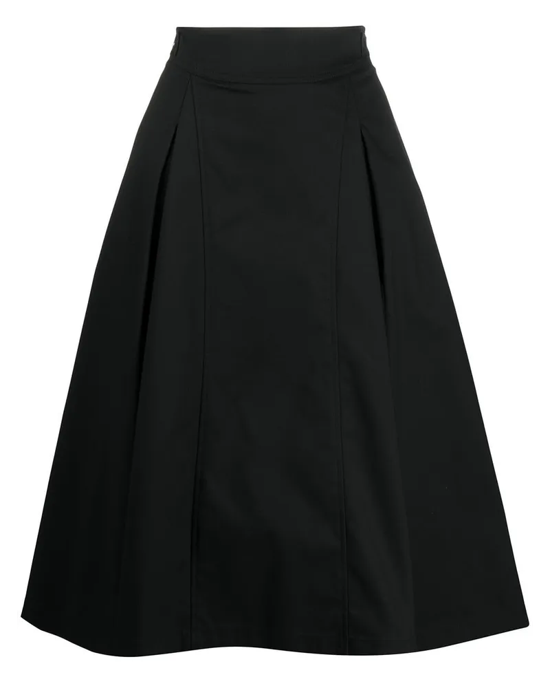 3.1 phillip lim Ausgestellter Taillenrock - Schwarz Schwarz