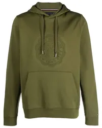 Tommy Hilfiger Hoodie mit Logo-Prägung Grün