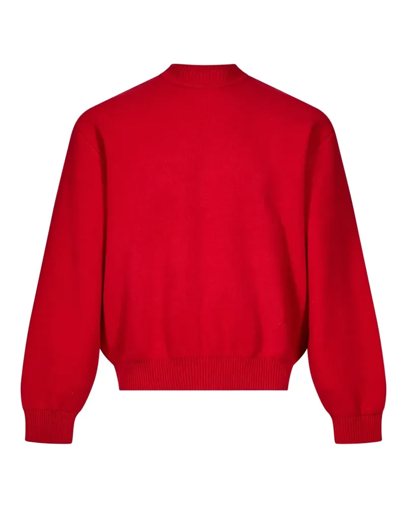 Jacquemus Bestickter Pullover - Rot Rot
